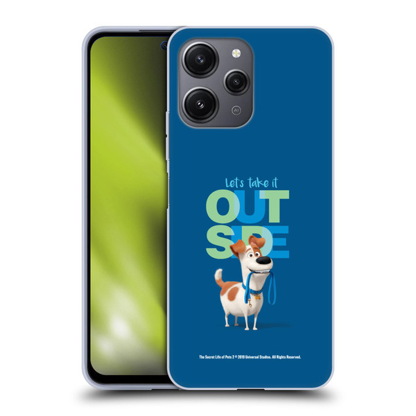 The Secret Life of Pets 2 II For Pet's Sake Max Dog Leash Soft Gel Case for Xiaomi Redmi 12