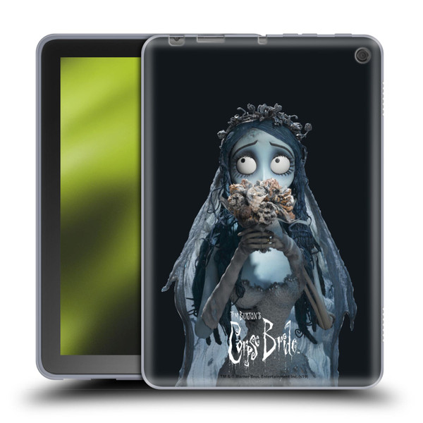 Corpse Bride Key Art Flower Soft Gel Case for Amazon Fire HD 8/Fire HD 8 Plus 2020