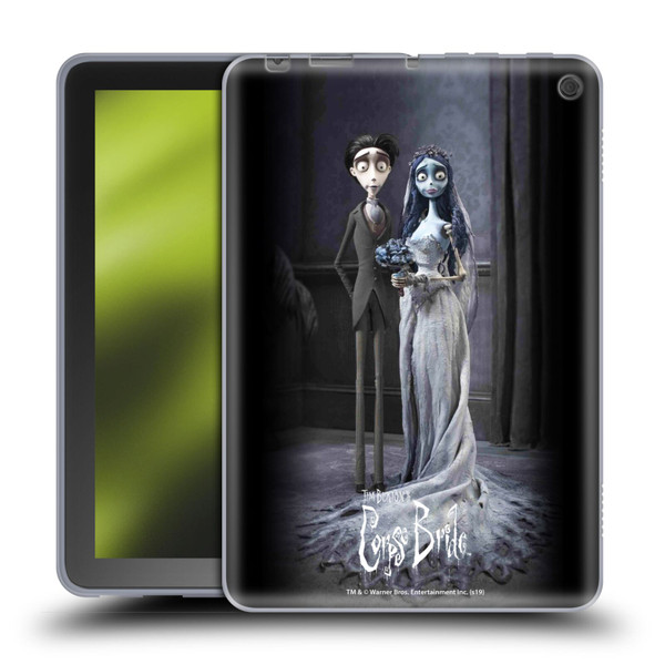 Corpse Bride Key Art Wedding Photo Soft Gel Case for Amazon Fire HD 8/Fire HD 8 Plus 2020