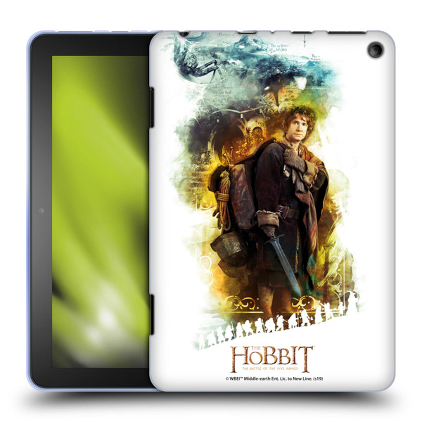 The Hobbit The Battle of the Five Armies Graphics Bilbo Journey Soft Gel Case for Amazon Fire HD 8/Fire HD 8 Plus 2020