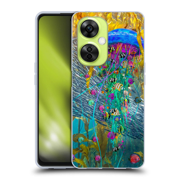 Dave Loblaw Jellyfish Jellyfish Kelp Field Soft Gel Case for OnePlus Nord CE 3 Lite 5G