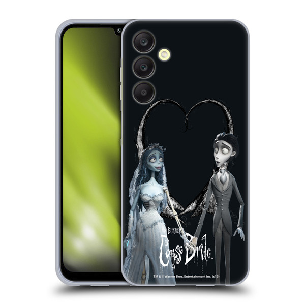 Corpse Bride Key Art Holding Hands Soft Gel Case for Samsung Galaxy A25 5G