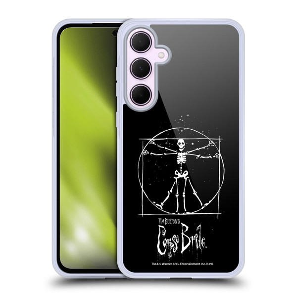 Corpse Bride Key Art Vitruvian Skeleton Soft Gel Case for Samsung Galaxy A35 5G