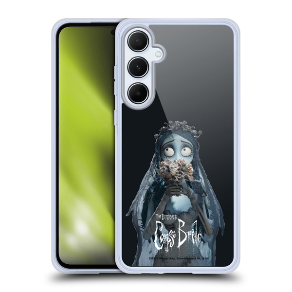 Corpse Bride Key Art Flower Soft Gel Case for Samsung Galaxy A55 5G