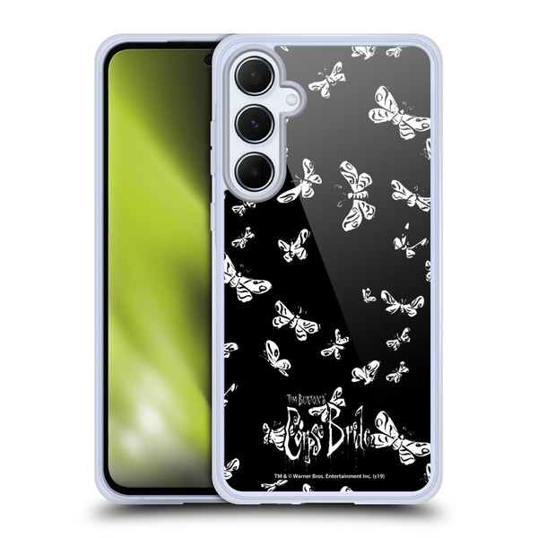 Corpse Bride Key Art Moth Soft Gel Case for Samsung Galaxy A55 5G