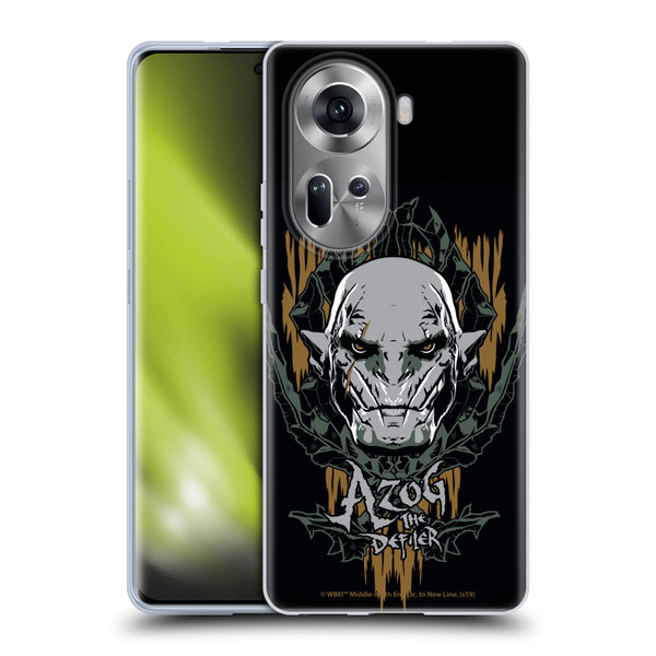 The Hobbit The Battle of the Five Armies Graphics Azog The Defiler Soft Gel Case for OPPO Reno11
