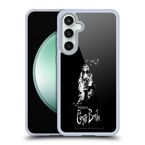 Corpse Bride Key Art Emily Splatters Soft Gel Case for Samsung Galaxy S23 FE 5G & MagSafe