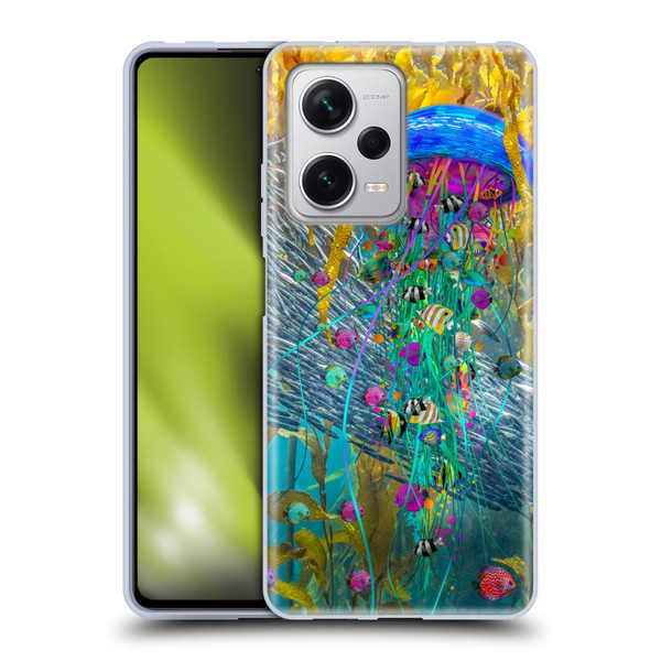 Dave Loblaw Jellyfish Jellyfish Kelp Field Soft Gel Case for Xiaomi Redmi Note 12 Pro+ 5G