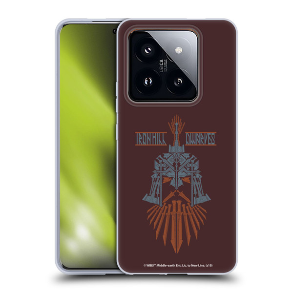 The Hobbit The Battle of the Five Armies Graphics Ironhil Dwarves Soft Gel Case for Xiaomi 14 Pro