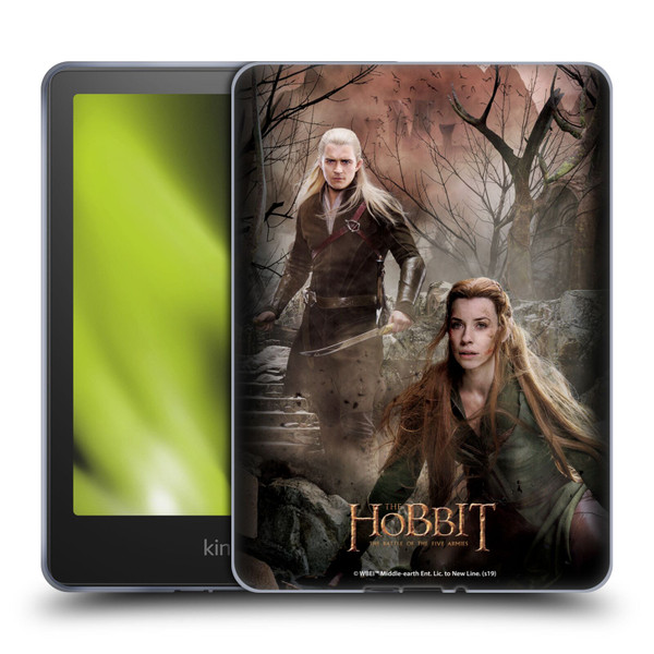 The Hobbit The Battle of the Five Armies Posters Elves Soft Gel Case for Amazon Kindle Paperwhite 5 (2021)