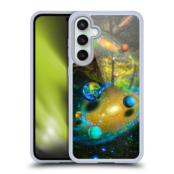 Dave Loblaw Sci-Fi And Surreal Universal Forest Soft Gel Case for Samsung Galaxy S23 FE 5G