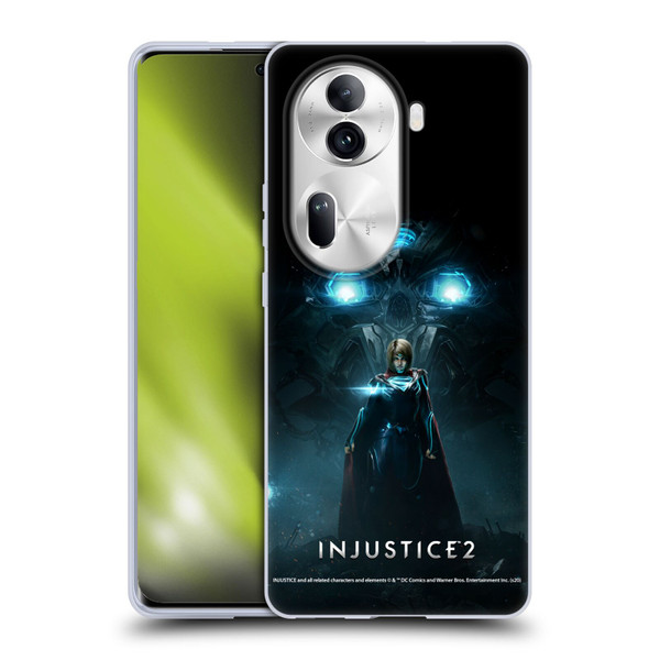 Injustice 2 Characters Supergirl Soft Gel Case for OPPO Reno11 Pro