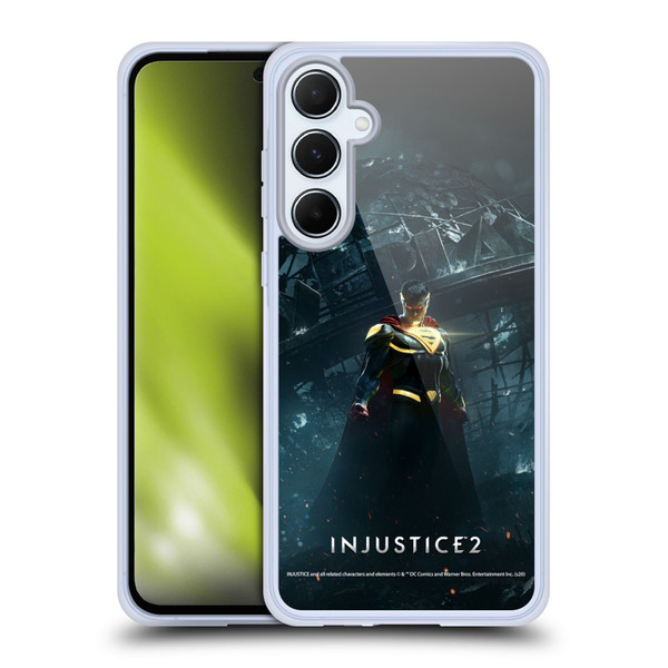 Injustice 2 Characters Superman Soft Gel Case for Samsung Galaxy A55 5G