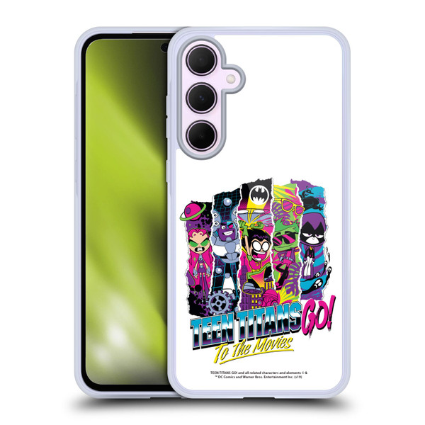 Teen Titans Go! To The Movies Graphic Designs Collage 2 Soft Gel Case for Samsung Galaxy A35 5G