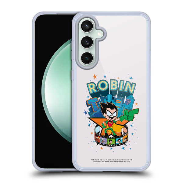 Teen Titans Go! To The Movies Hollywood Graphics Robin Soft Gel Case for Samsung Galaxy S23 FE 5G