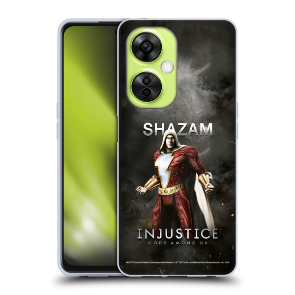 Injustice Gods Among Us Characters Shazam Soft Gel Case for OnePlus Nord CE 3 Lite 5G