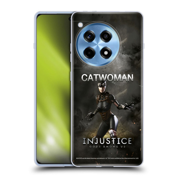 Injustice Gods Among Us Characters Catwoman Soft Gel Case for OnePlus 12R