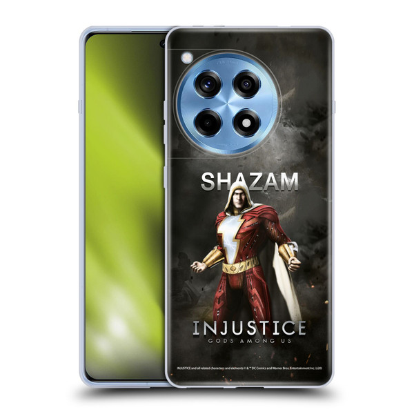 Injustice Gods Among Us Characters Shazam Soft Gel Case for OnePlus 12R