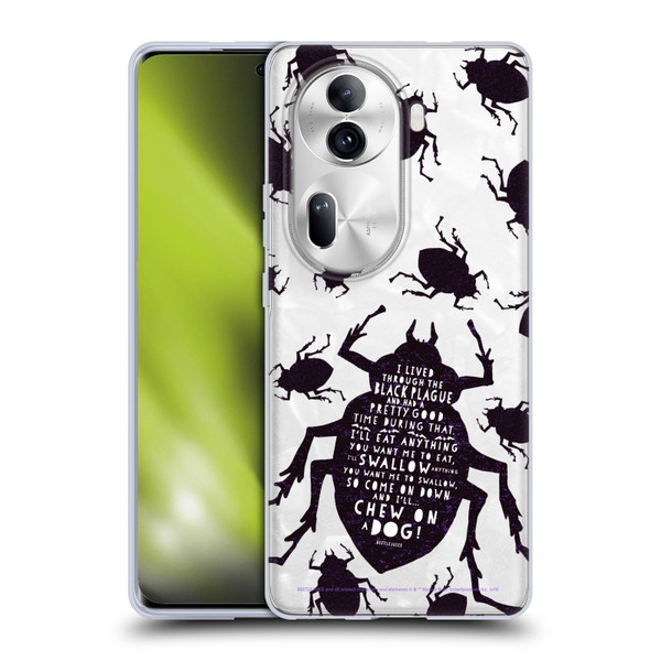 Beetlejuice Graphics Betelgeuse Quote Soft Gel Case for OPPO Reno11 Pro