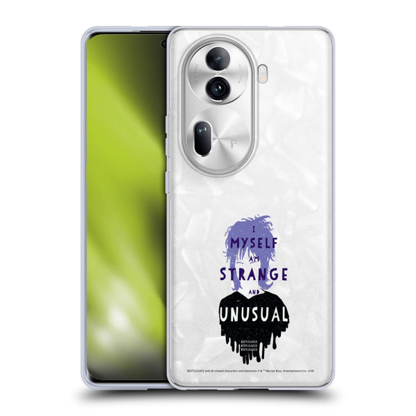 Beetlejuice Graphics Lydia Quote Soft Gel Case for OPPO Reno11 Pro