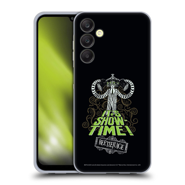 Beetlejuice Graphics Show Time Soft Gel Case for Samsung Galaxy A25 5G