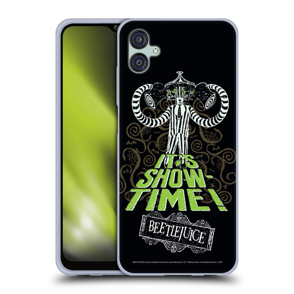 Beetlejuice Graphics Show Time Soft Gel Case for Samsung Galaxy M04 5G / A04e