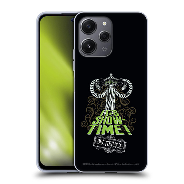 Beetlejuice Graphics Show Time Soft Gel Case for Xiaomi Redmi 12
