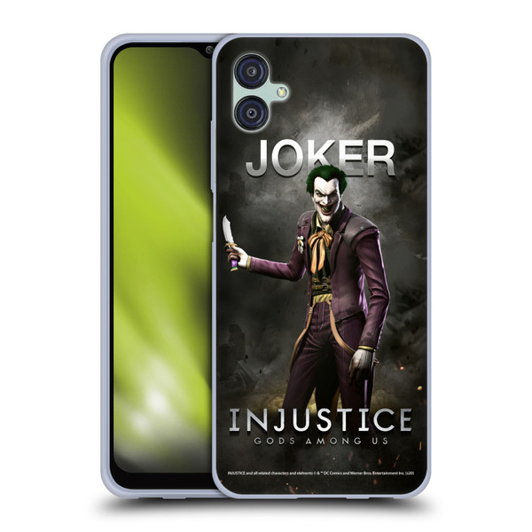 Injustice Gods Among Us Characters Joker Soft Gel Case for Samsung Galaxy M04 5G / A04e