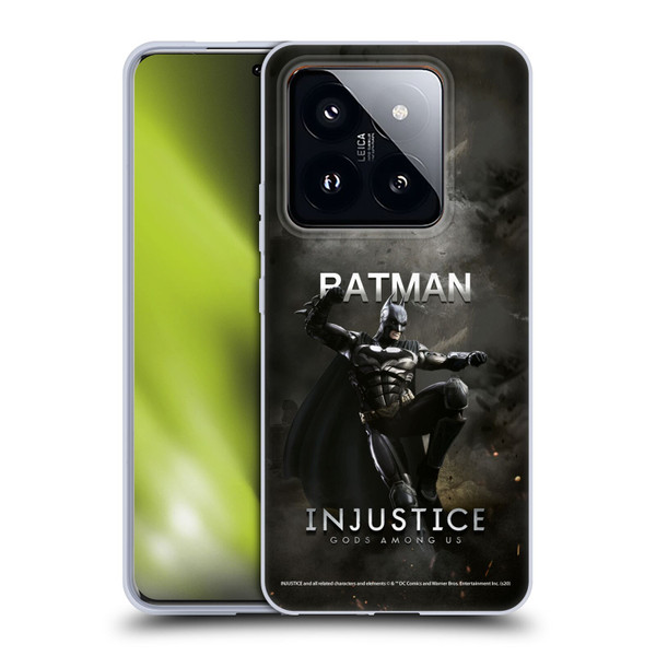 Injustice Gods Among Us Characters Batman Soft Gel Case for Xiaomi 14 Pro