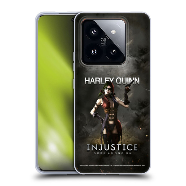 Injustice Gods Among Us Characters Harley Soft Gel Case for Xiaomi 14 Pro
