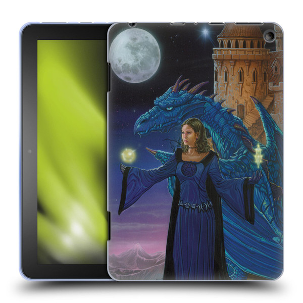 Ed Beard Jr Dragon Friendship Destiny Soft Gel Case for Amazon Fire HD 8/Fire HD 8 Plus 2020