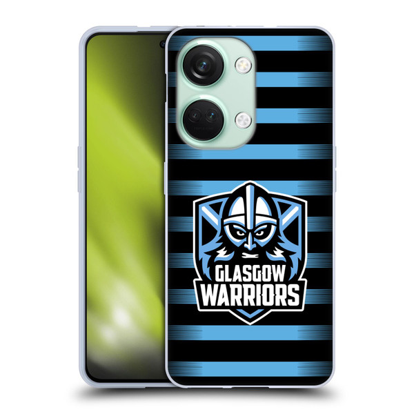 Glasgow Warriors Logo 2 Stripes Soft Gel Case for OnePlus Nord 3 5G