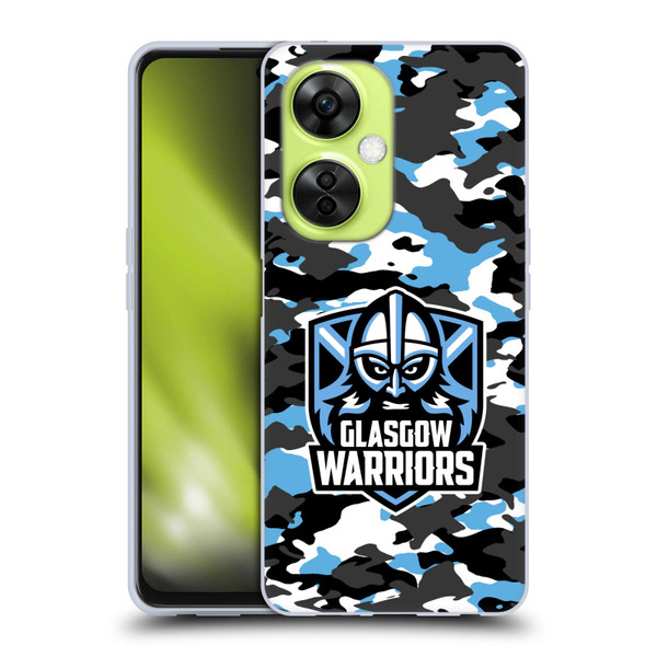 Glasgow Warriors Logo 2 Camouflage Soft Gel Case for OnePlus Nord CE 3 Lite 5G