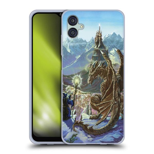 Ed Beard Jr Dragon Friendship Encounter Soft Gel Case for Samsung Galaxy M04 5G / A04e