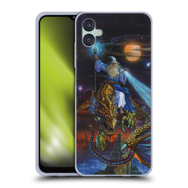 Ed Beard Jr Dragon Friendship Twilight Tempest Soft Gel Case for Samsung Galaxy M04 5G / A04e