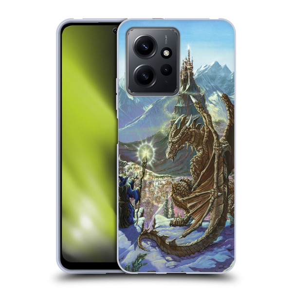 Ed Beard Jr Dragon Friendship Encounter Soft Gel Case for Xiaomi Redmi Note 12 4G