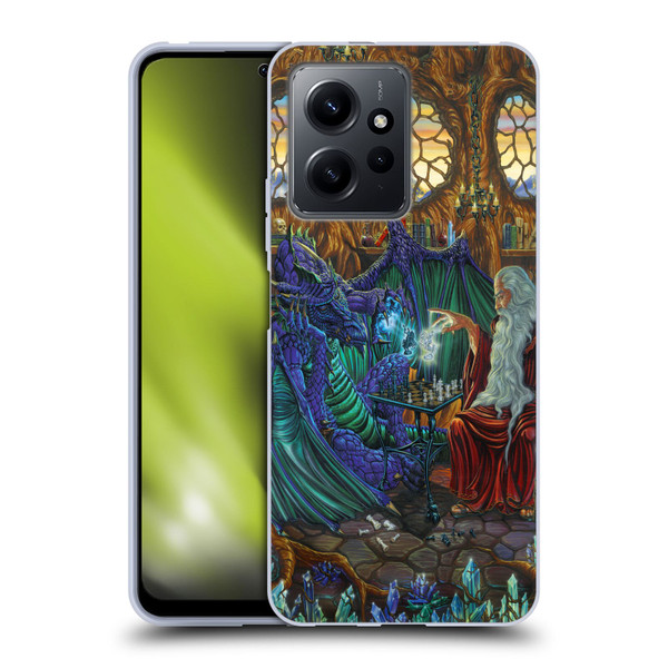 Ed Beard Jr Dragon Friendship Wizard & Dragon Soft Gel Case for Xiaomi Redmi Note 12 4G