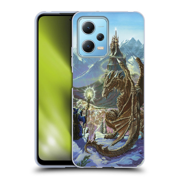 Ed Beard Jr Dragon Friendship Encounter Soft Gel Case for Xiaomi Redmi Note 12 5G