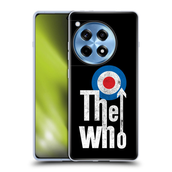 The Who Band Art Classic Target Logo Soft Gel Case for OnePlus 12R