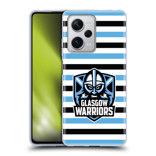 Glasgow Warriors Logo 2 Stripes 2 Soft Gel Case for Xiaomi Redmi Note 12 Pro+ 5G