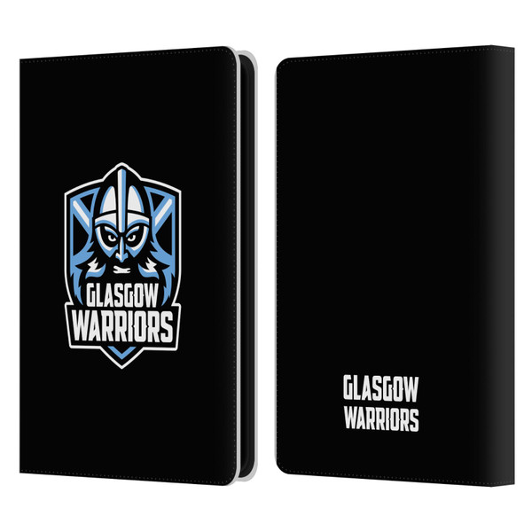 Glasgow Warriors Logo Plain Black Leather Book Wallet Case Cover For Amazon Kindle Paperwhite 5 (2021)