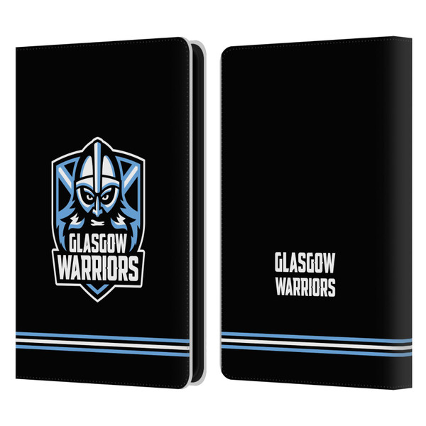 Glasgow Warriors Logo Stripes Black Leather Book Wallet Case Cover For Amazon Kindle Paperwhite 5 (2021)