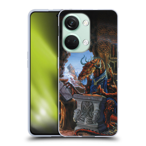 Ed Beard Jr Dragons Ancient Scholar Soft Gel Case for OnePlus Nord 3 5G