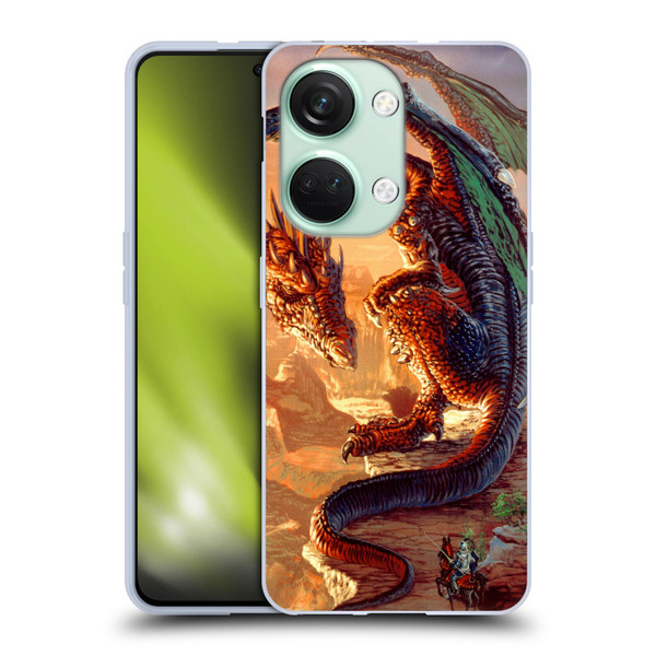 Ed Beard Jr Dragons Bravery Misplaced Soft Gel Case for OnePlus Nord 3 5G