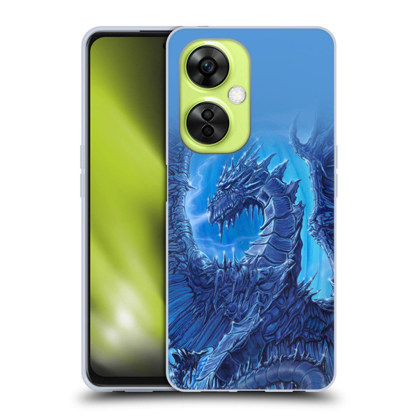 Ed Beard Jr Dragons Glacier Soft Gel Case for OnePlus Nord CE 3 Lite 5G