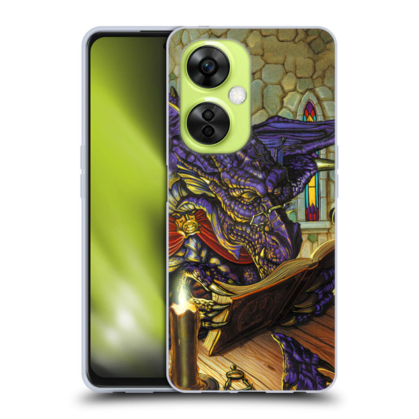 Ed Beard Jr Dragons A Good Book Soft Gel Case for OnePlus Nord CE 3 Lite 5G