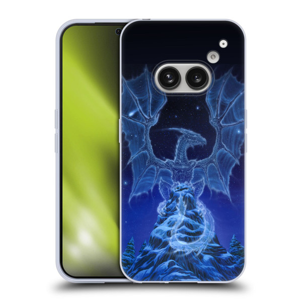 Ed Beard Jr Dragons Winter Spirit Soft Gel Case for Nothing Phone (2a)