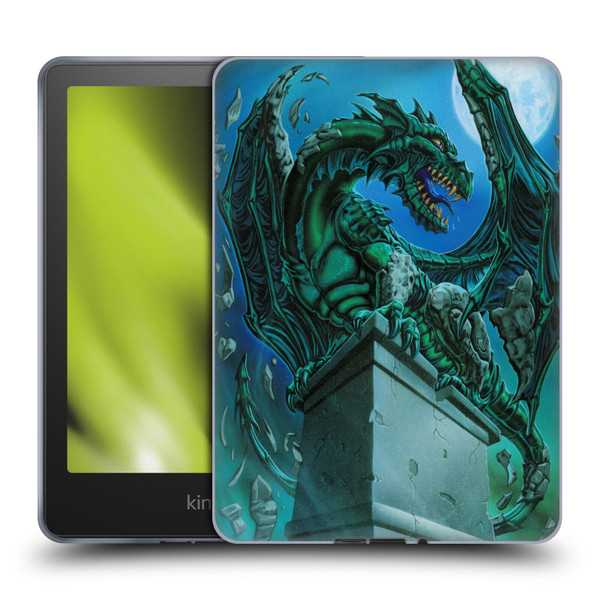 Ed Beard Jr Dragons The Awakening Soft Gel Case for Amazon Kindle Paperwhite 5 (2021)