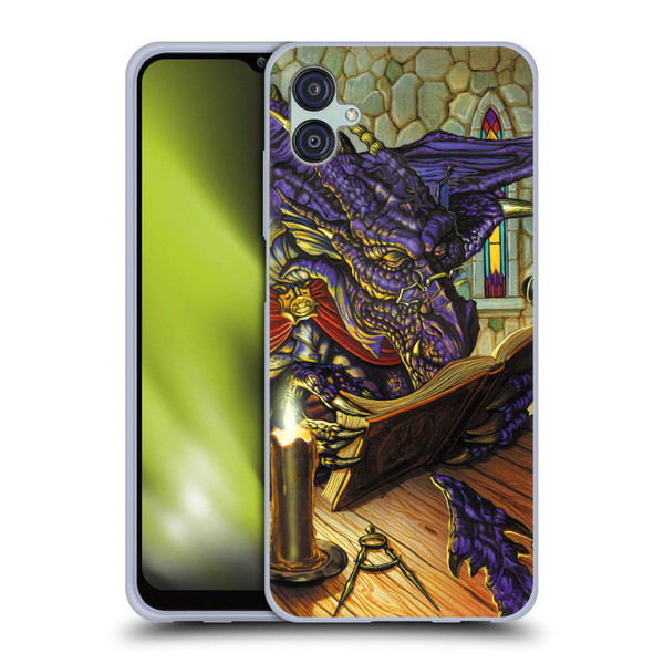 Ed Beard Jr Dragons A Good Book Soft Gel Case for Samsung Galaxy M04 5G / A04e