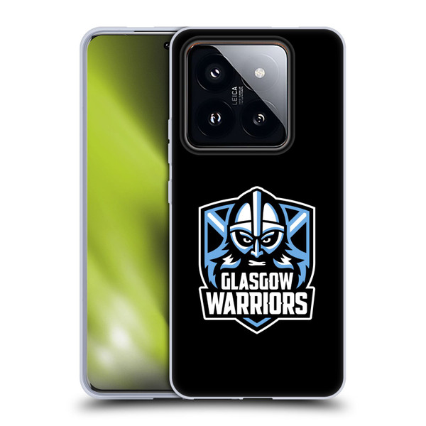 Glasgow Warriors Logo Plain Black Soft Gel Case for Xiaomi 14 Pro